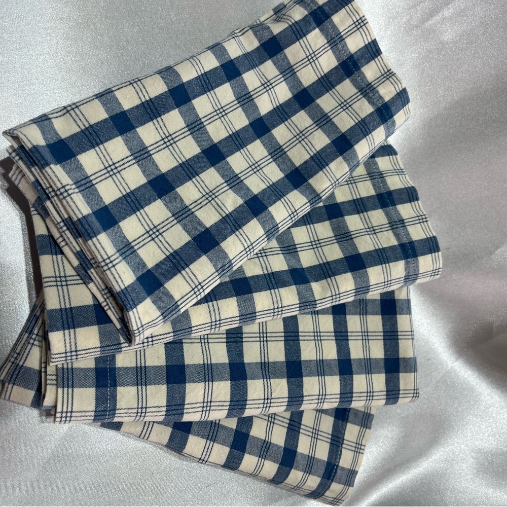 Pottery Barn 100% Cotton Napkins